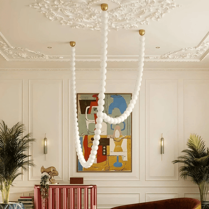 Halti Necklace Acrylic Chandelier - Zelno Lighting