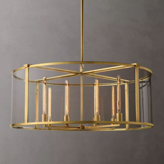 Hancry Vintage Round Chandelier 44" - Zelno