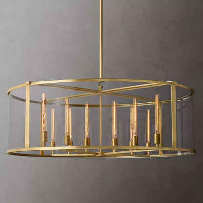Hancry Vintage Round Chandelier 55" - Zelno
