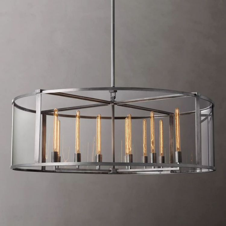 Hancry Vintage Round Chandelier 55" - Zelno