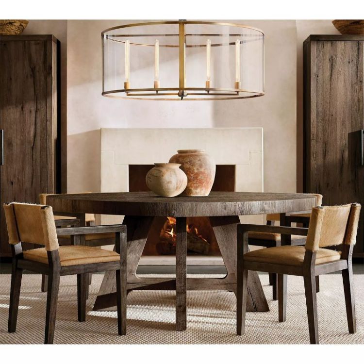 Hancry Vintage Round Chandelier 55" - Zelno