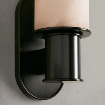 Harlin Wall Sconce in Alabaster - Zelno Lighting