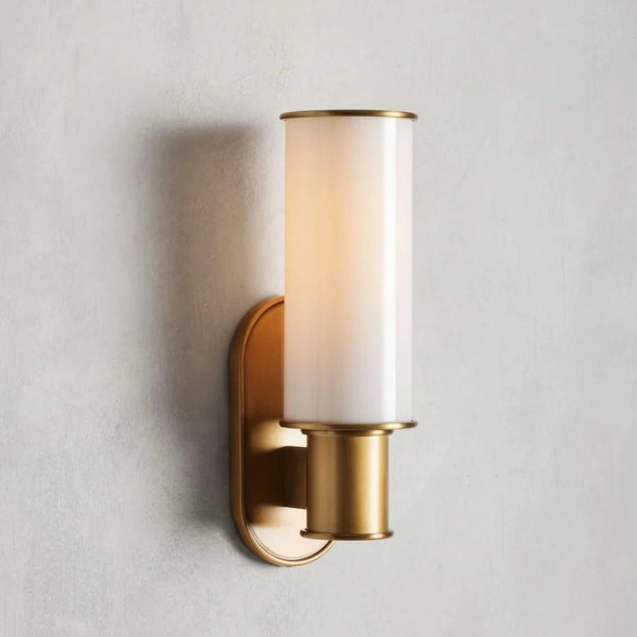 Harlin Wall Sconce in Milk - Zelno Lighting