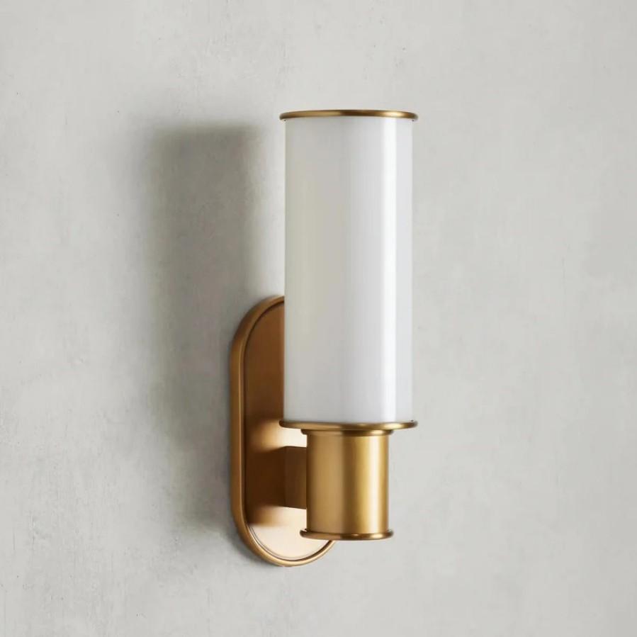 Harlin Wall Sconce in Milk - Zelno Lighting
