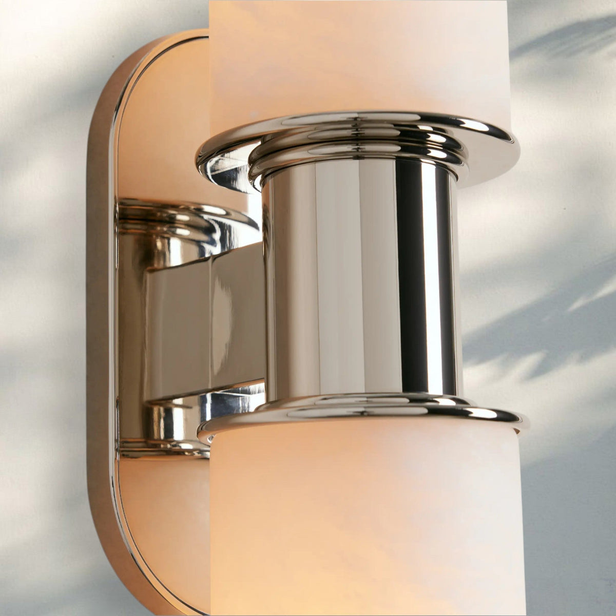 Harline Alabaster 2-Light Wall Sconce - Zelno Lighting