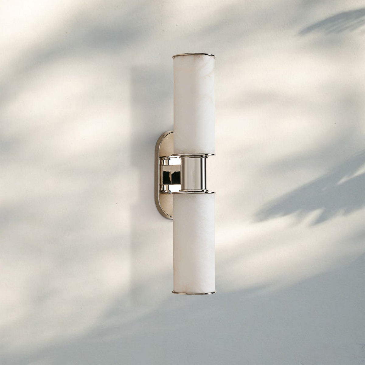 Harline Alabaster 2-Light Wall Sconce - Zelno Lighting