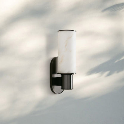 Harline Alabaster Wall Sconce - Zelno Lighting