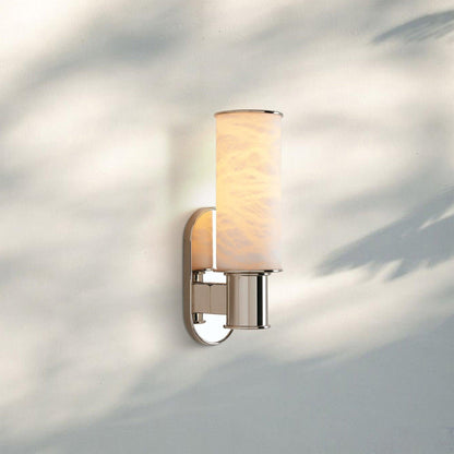 Harline Alabaster Wall Sconce - Zelno Lighting