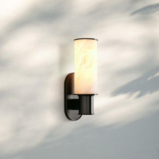 Harline Alabaster Wall Sconce - Zelno Lighting