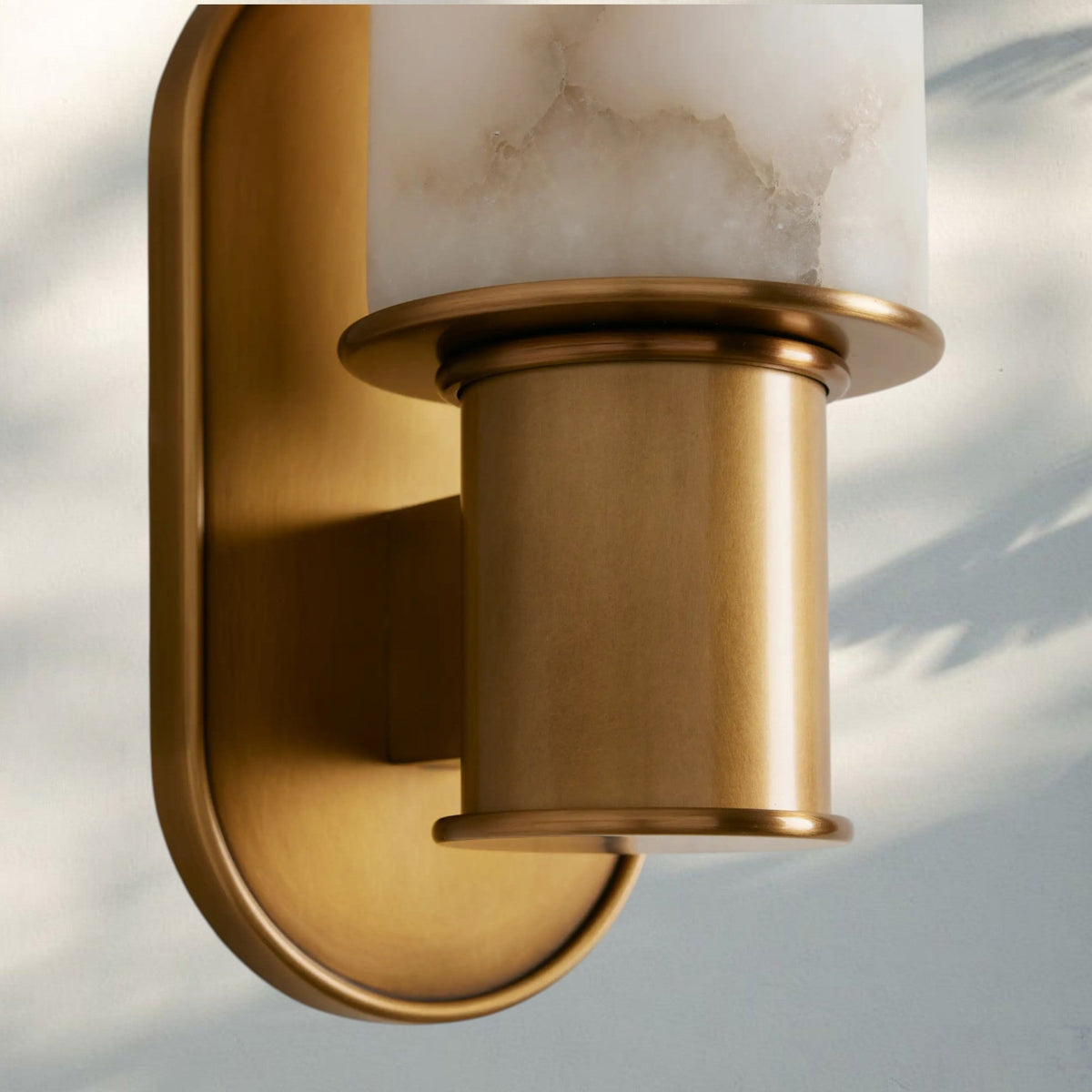 Harline Alabaster Wall Sconce - Zelno Lighting