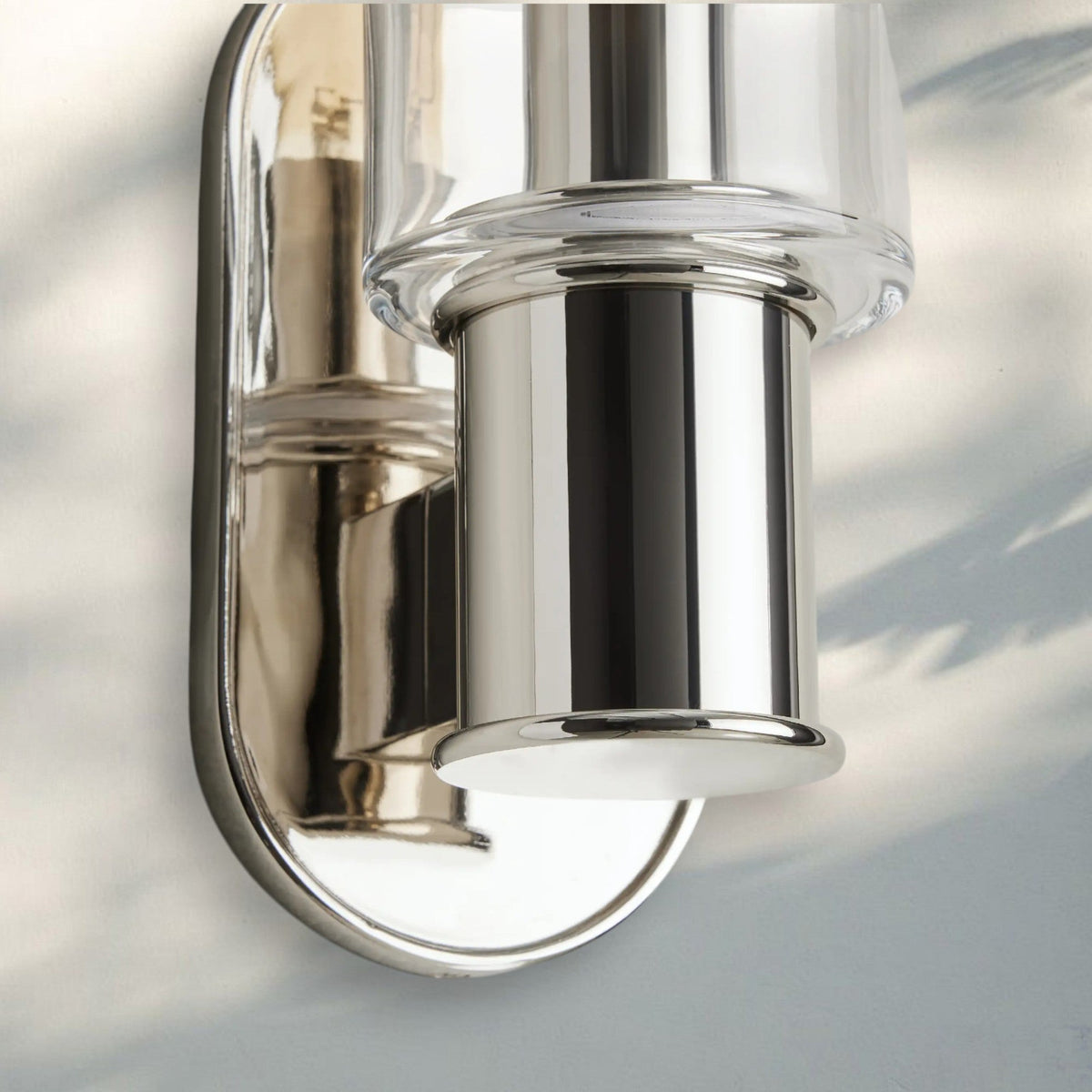 Harline Clear Glass Wall Sconce - Zelno Lighting
