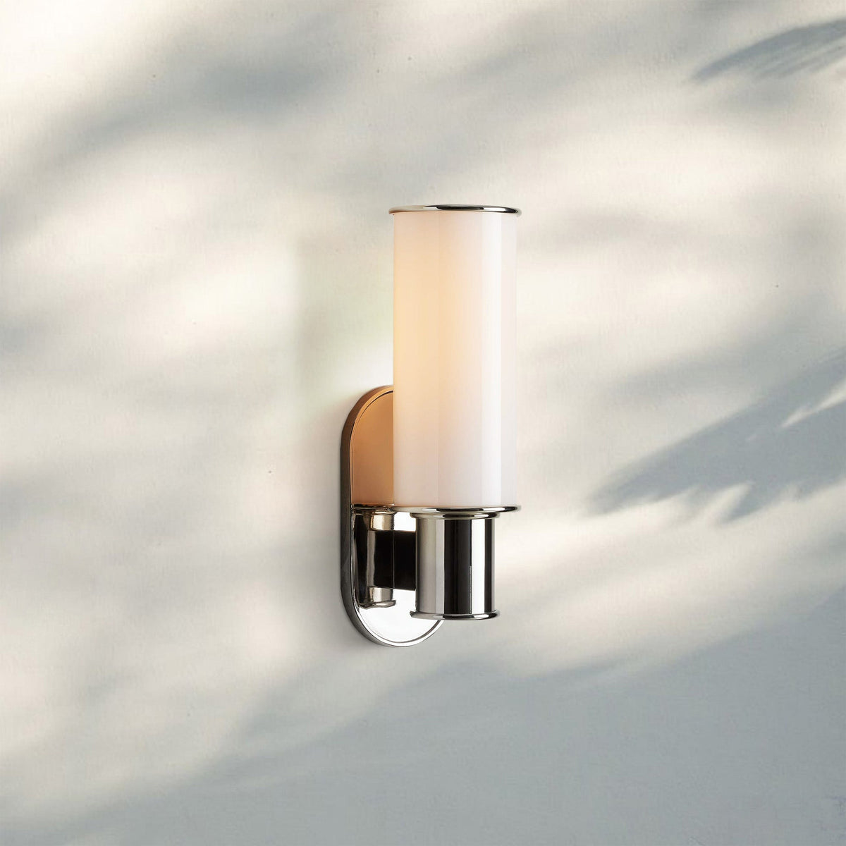 Harline Milk Glass Wall Sconce - Zelno Lighting