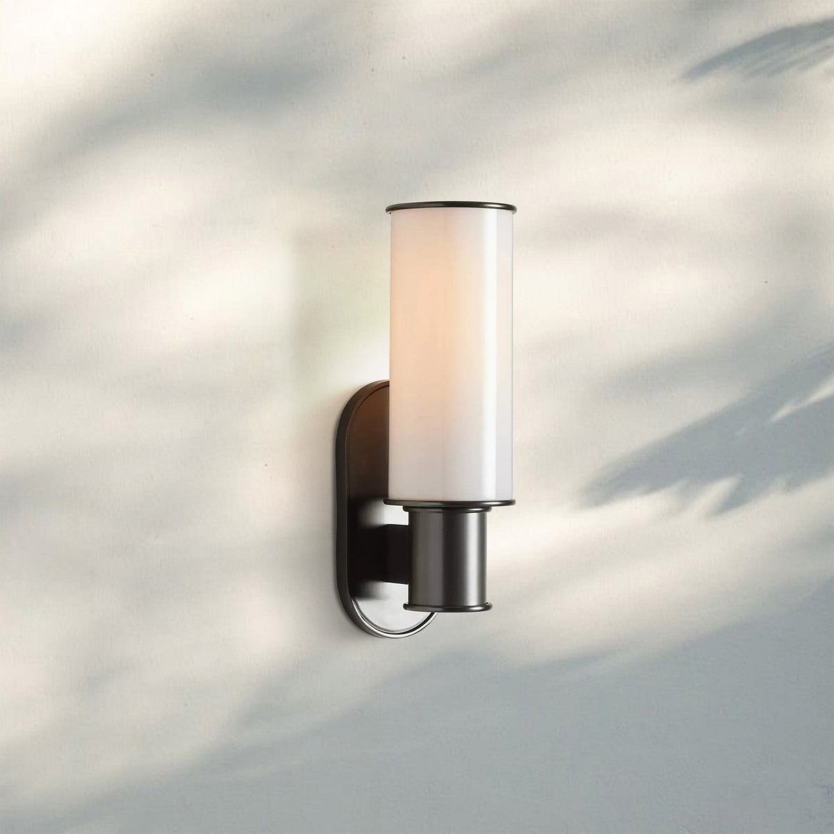 Harline Milk Glass Wall Sconce - Zelno Lighting