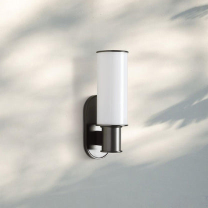 Harline Milk Glass Wall Sconce - Zelno Lighting