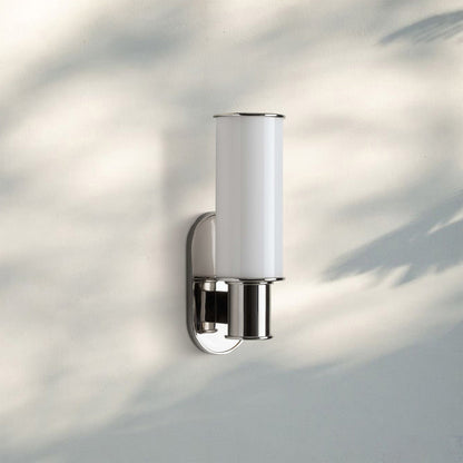 Harline Milk Glass Wall Sconce - Zelno Lighting
