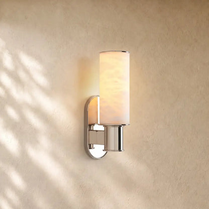 Harlins Alabaster Wall Sconce - Zelno