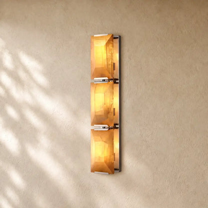 Hartley Alabaster Triple Sconce