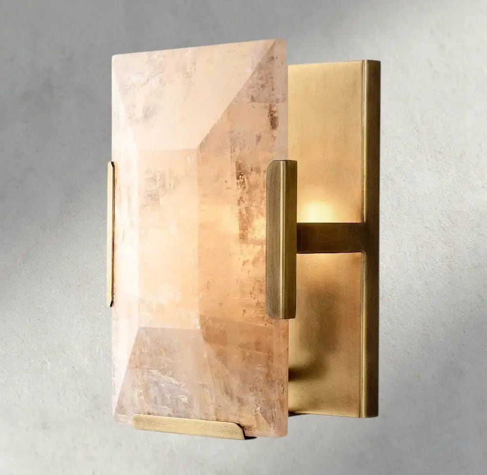 Hartley Alabaster Sconce - Zelno