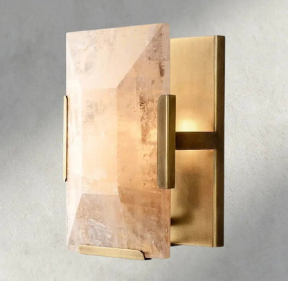 Hartley Alabaster Sconce - Zelno