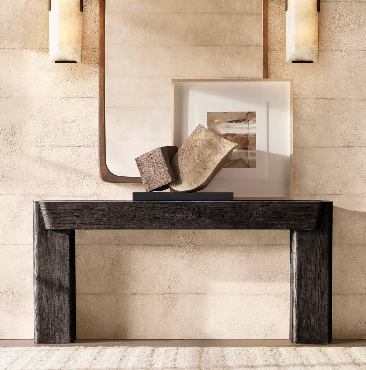 Hartley Alabaster Linear Sconce - zelnolighting