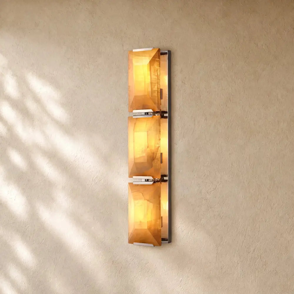 Hartley Calcite Triple Sconce - Zelno