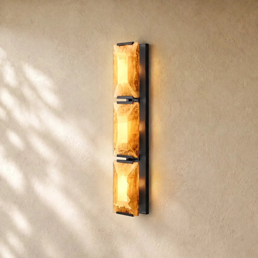 Hartley Calcite Triple Sconce - Zelno