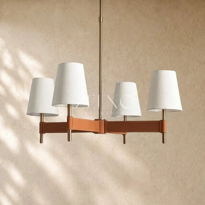 Hastin 4-Light Cross Chandelier - Zelno