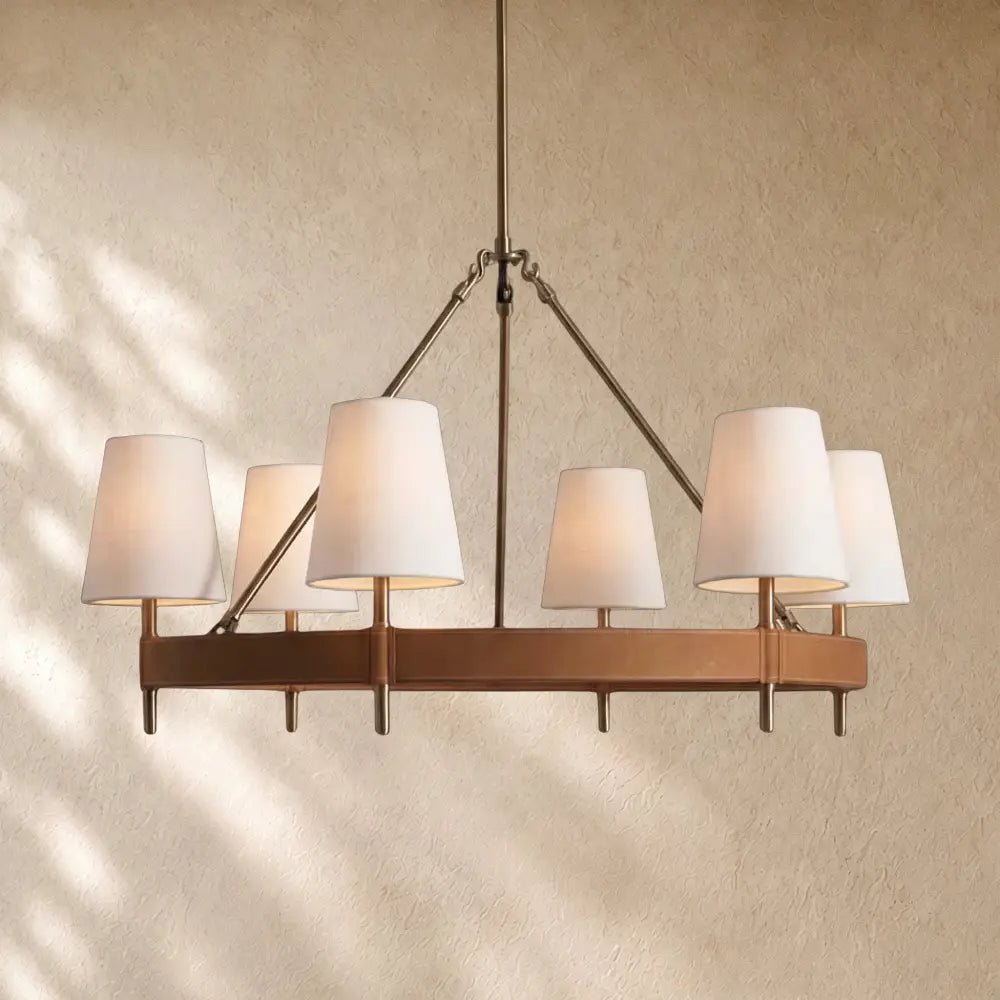 Hastin Round Chandelier 6/8/1O-Light - Zelno