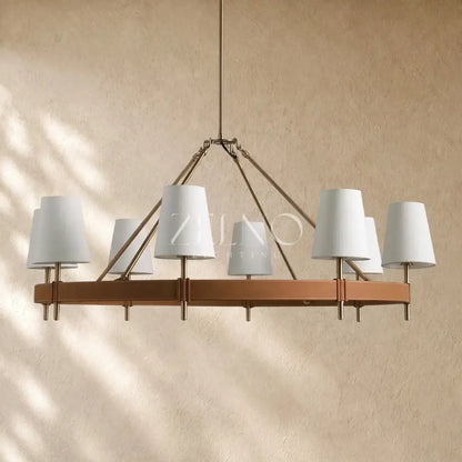 Hastin Round Chandelier 6/8/1O-Light - Zelno