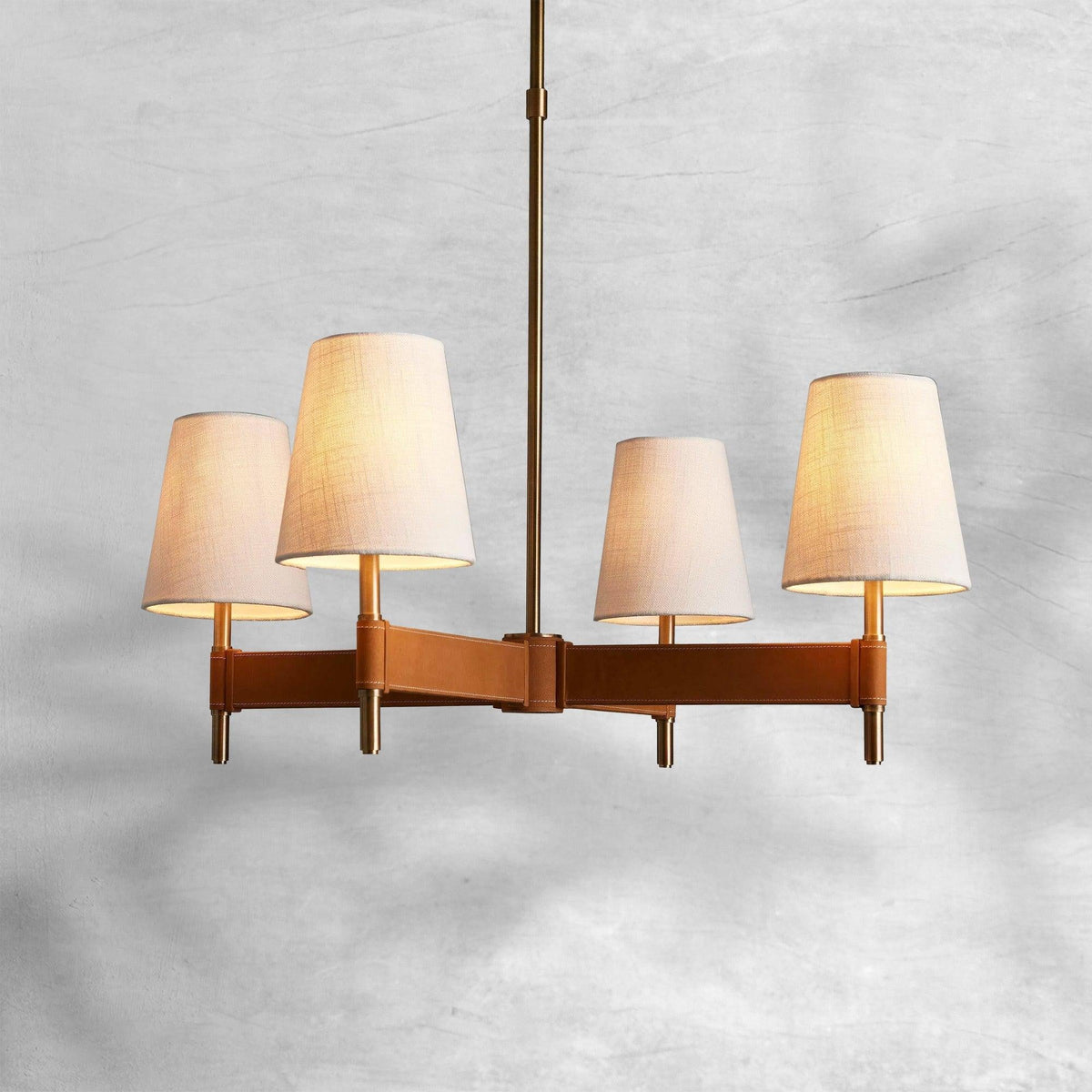Hastings 4-Light Cross Chandelier - Zelno