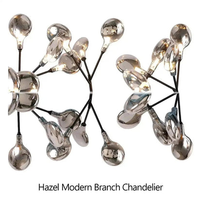 Hazel Modern Branch Chandelier - Zelno Lighting