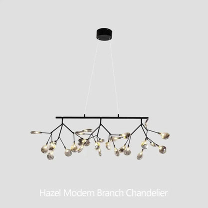 Hazel Modern Branch Chandelier - Zelno Lighting