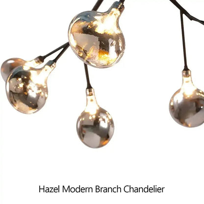 Hazel Modern Branch Chandelier - Zelno Lighting