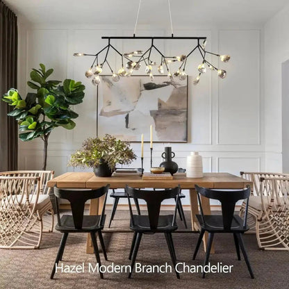 Hazel Modern Branch Chandelier - Zelno Lighting