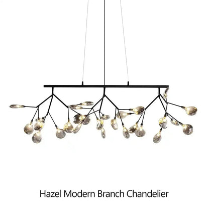 Hazel Modern Branch Chandelier - Zelno Lighting