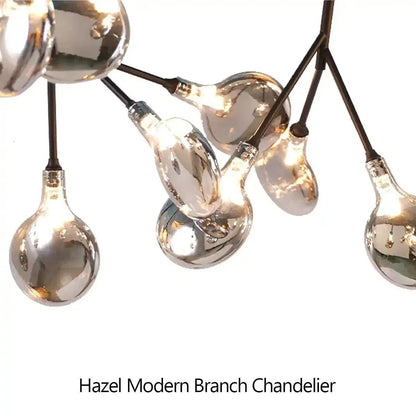 Hazel Modern Branch Chandelier - Zelno Lighting