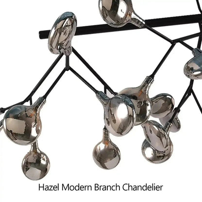 Hazel Modern Branch Chandelier - Zelno Lighting