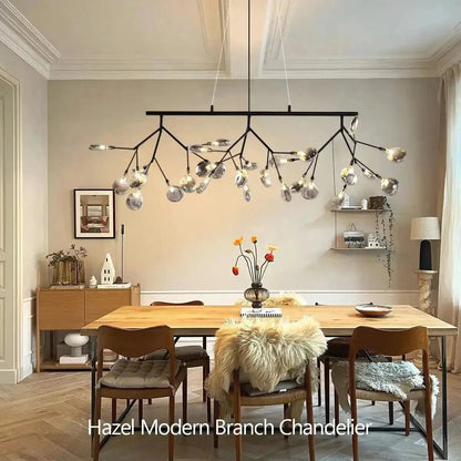Hazel Modern Branch Chandelier - Zelno Lighting