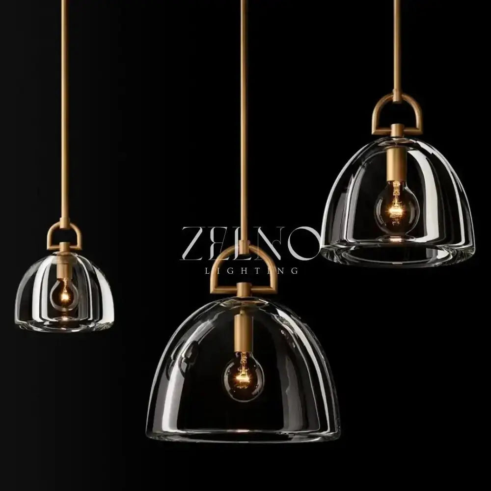 Hemisphere Dome Pendant 14" - Zelno