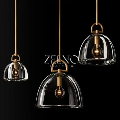 Hemisphere Dome Pendant 14" - Zelno