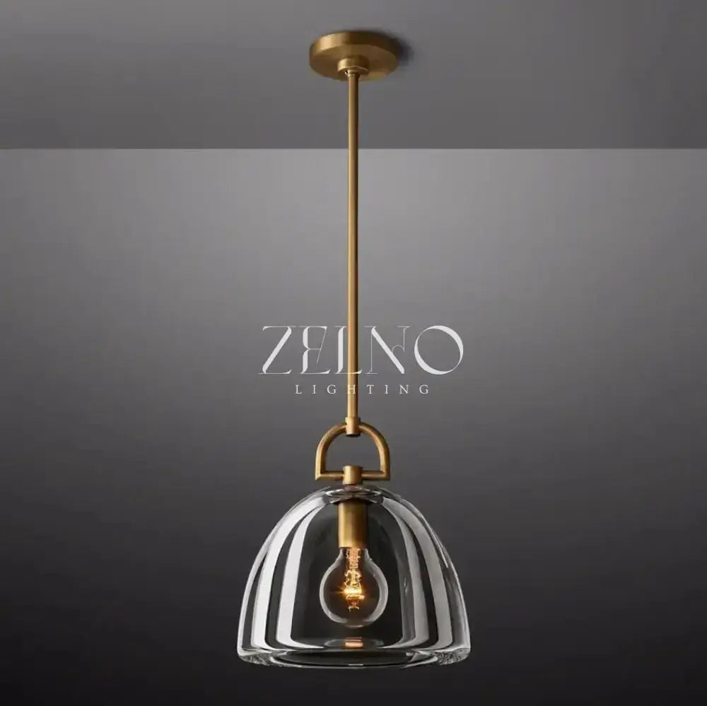 Hemisphere Dome Pendant 14" - Zelno