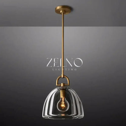 Hemisphere Dome Pendant 14" - Zelno