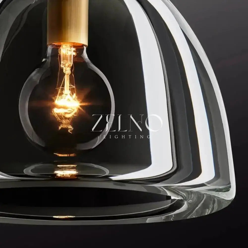 Hemisphere Dome Pendant 7“ - Zelno