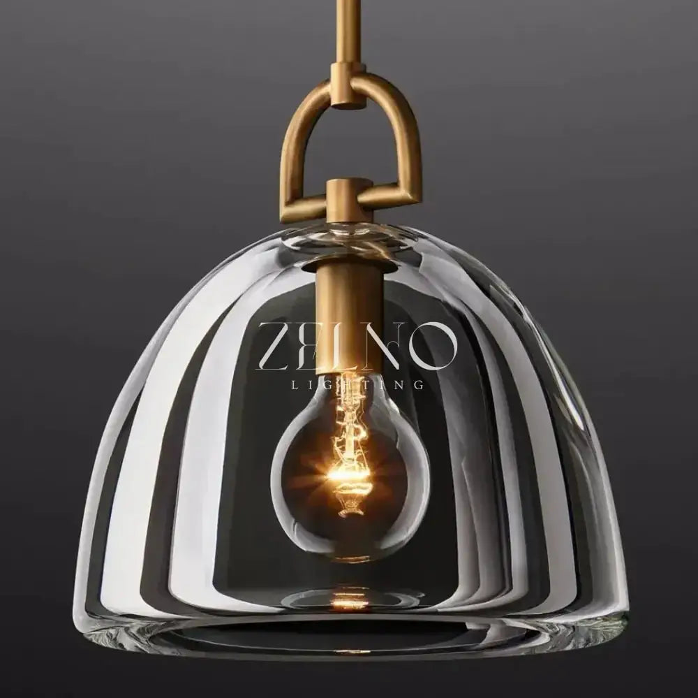 Hemisphere Dome Pendant 7“ - Zelno