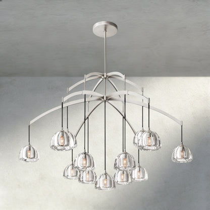 Hemisphere Round Chandelier 36", 48", 60" - Zelno