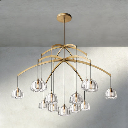 Hemisphere Round Chandelier 36", 48", 60" - Zelno