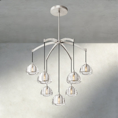 Hemisphere Round Chandelier 36", 48", 60" - Zelno