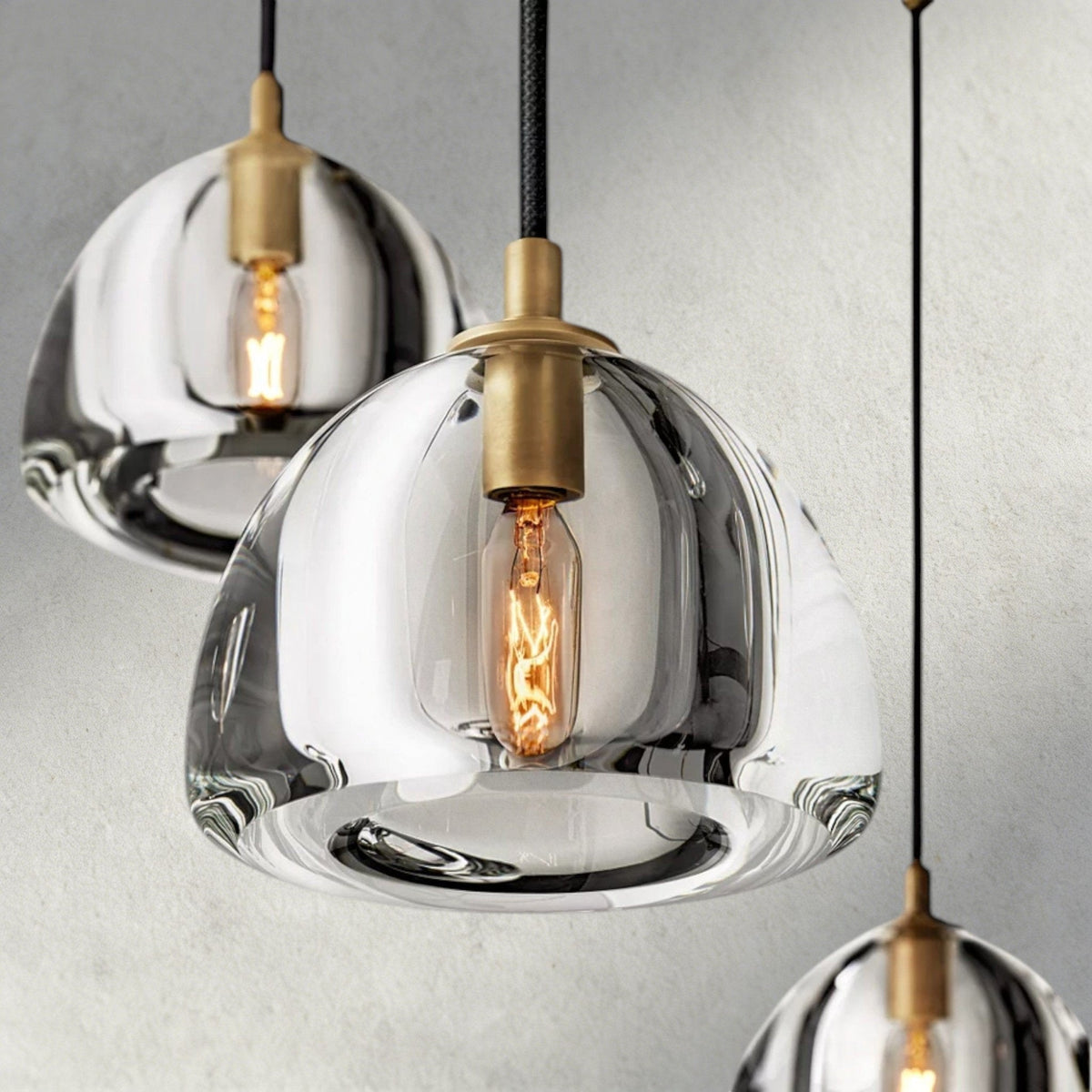 Hemisphere Round Chandelier 36", 48", 60" - Zelno