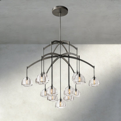 Hemisphere Round Chandelier 36", 48", 60" - Zelno