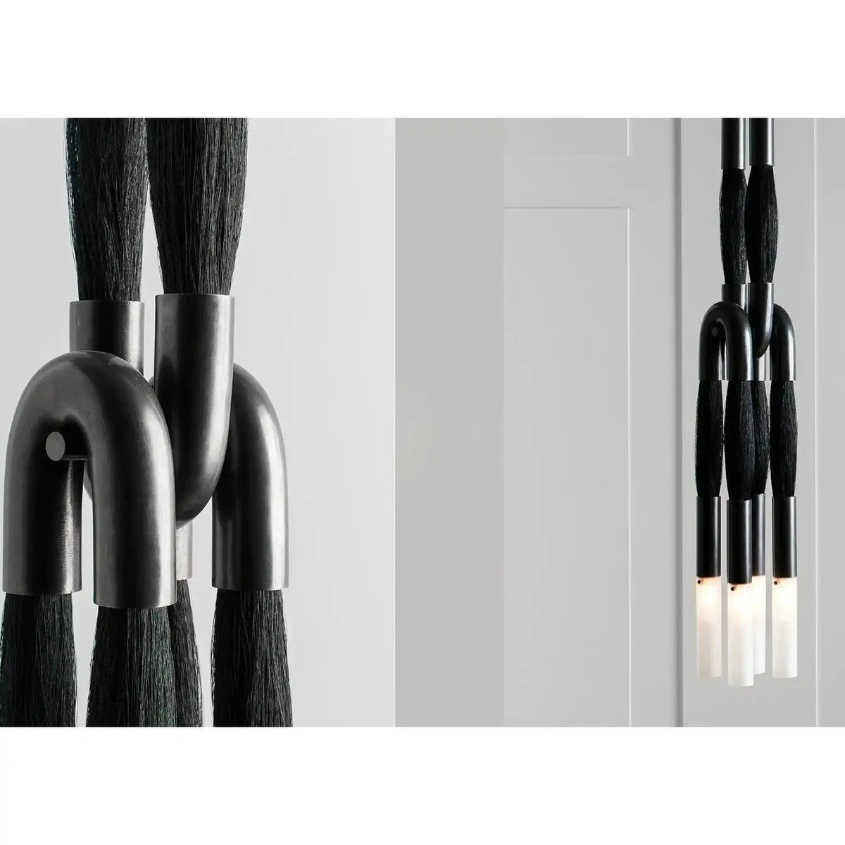 Horsehair Pendant Light - Zelno Lighting